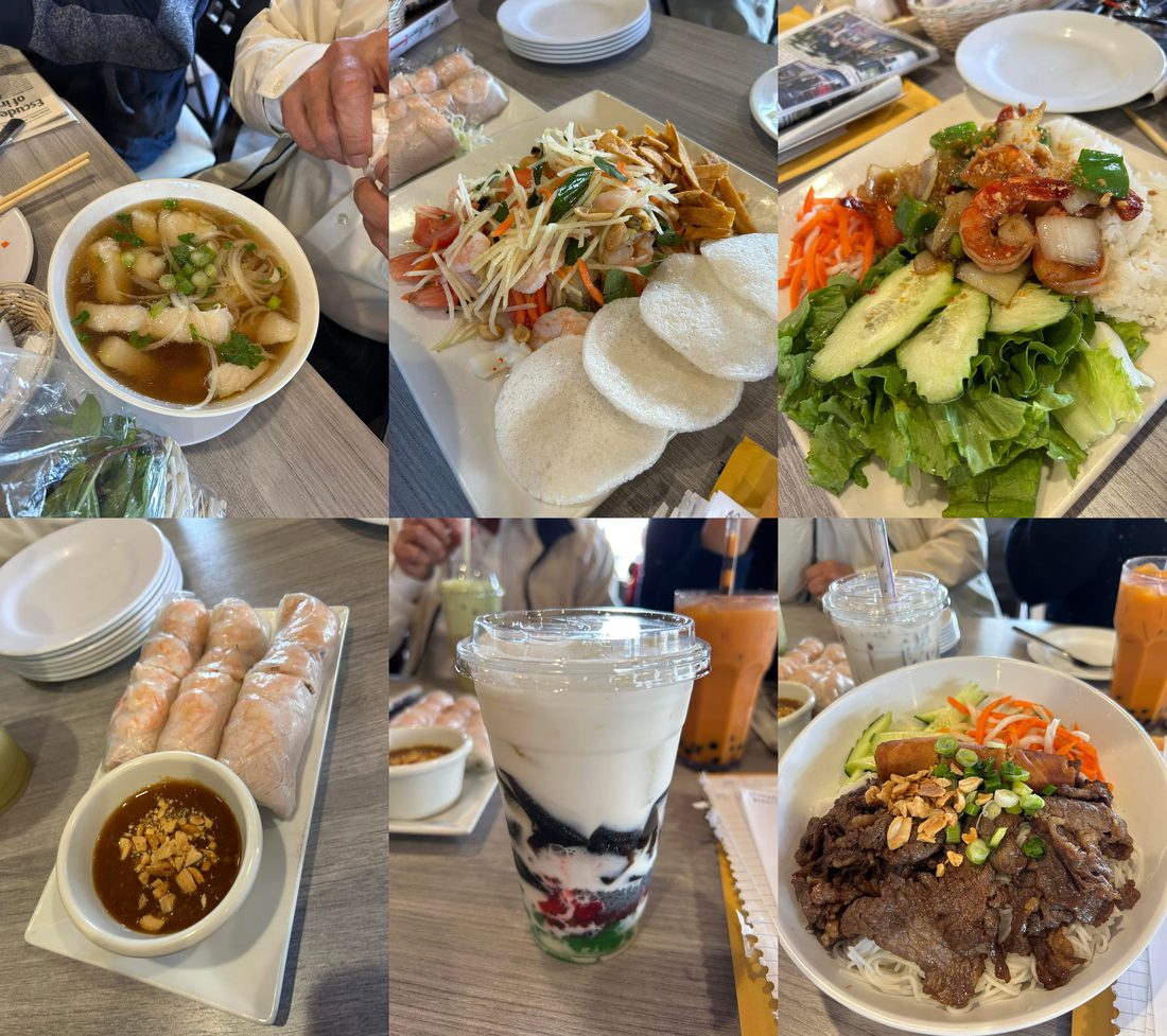 Lunch Meeting at Blooming Vietnamese Restaurant
