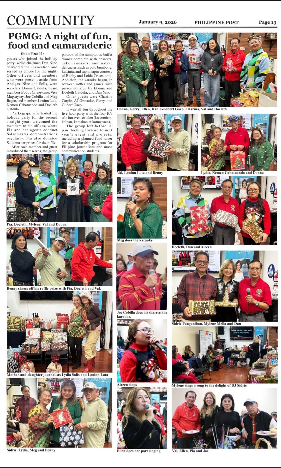 Philippine Post, Jan. 9, 2026 — Page 13